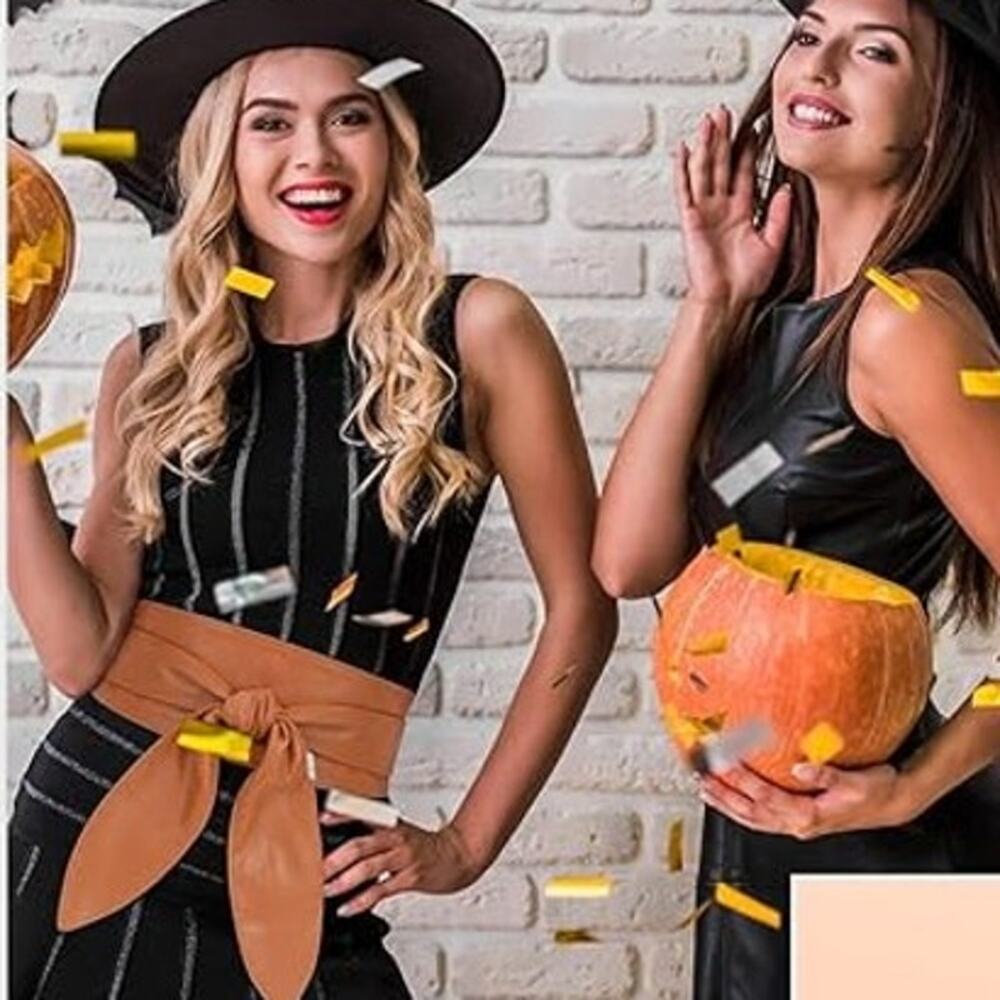 Whippy Women's Fashion PU Leather Obi Belt, Camel color, 104"